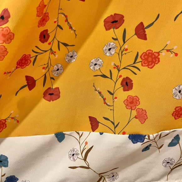 Zara floral print dress size M - Picture 6 of 9